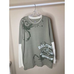 NFL Pro Line Baltimore Ravens Long Sleeve T-Shirt Size XL